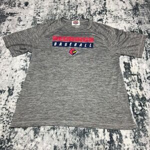 Minor League Baseball Memphis Redbirds Mens XL Gray Short Sleeve Athletic Shirt